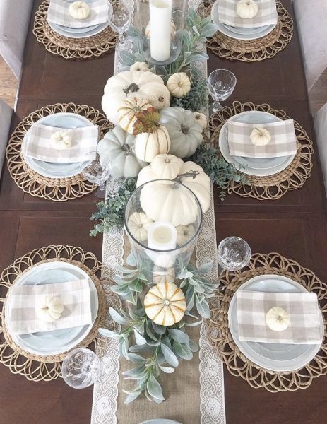 Stunning Fall Table Runner Ideas 