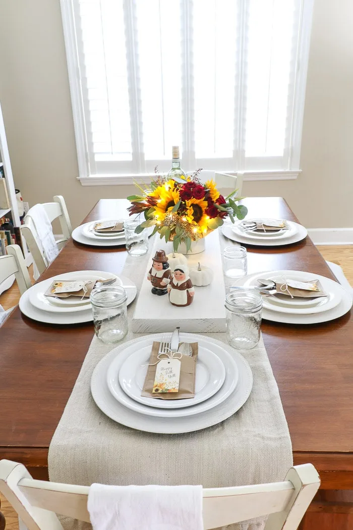 Thanksgiving table decorations diy