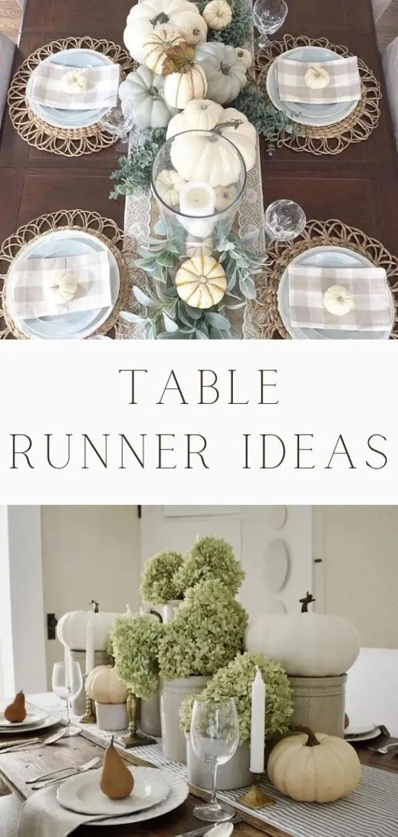Table Runner Ideas