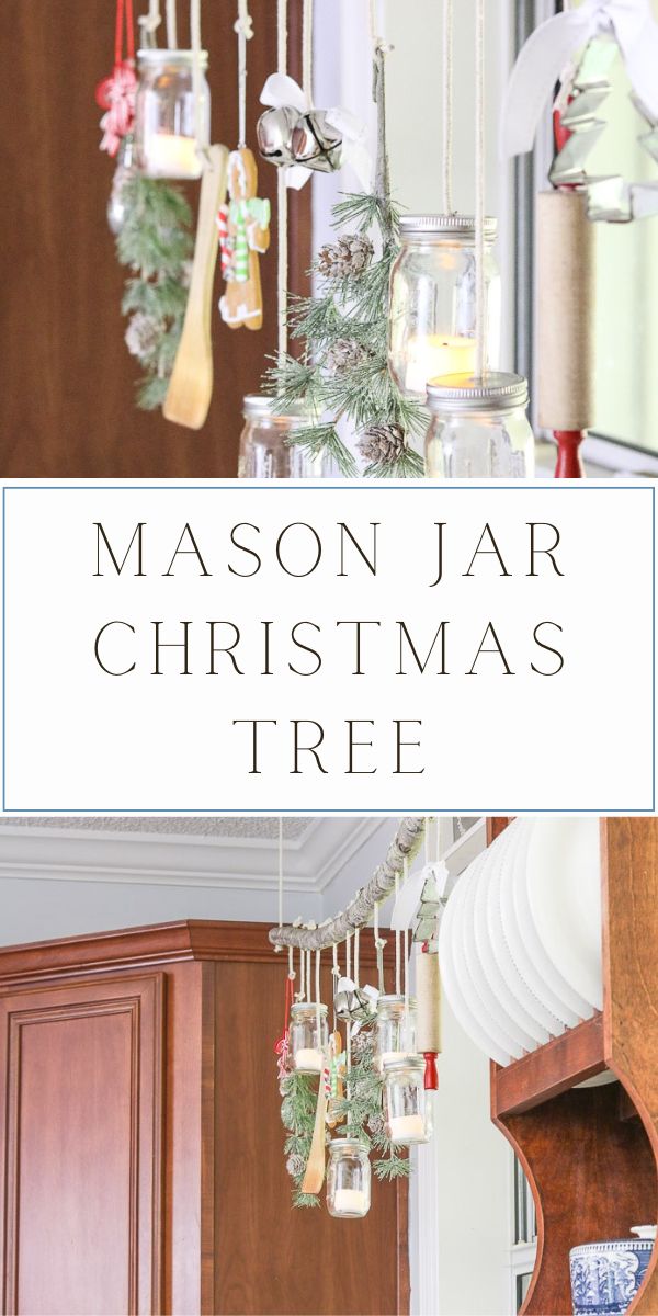 mason jar christmas tree
