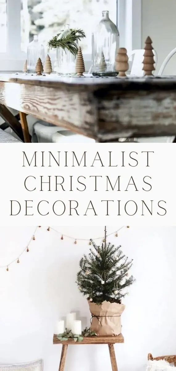 Minimalist Christmas decoration ideas