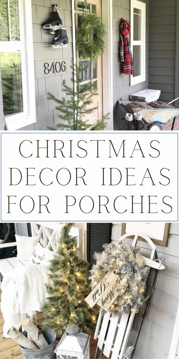 Christmas porch ideas for porches