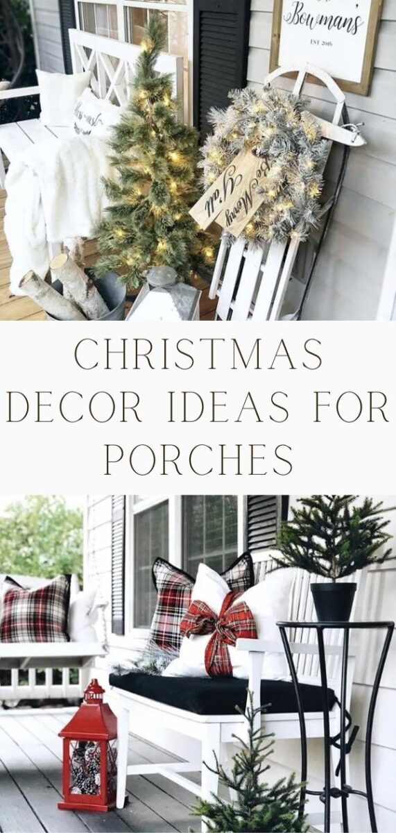 Christmas decoration ideas for porches