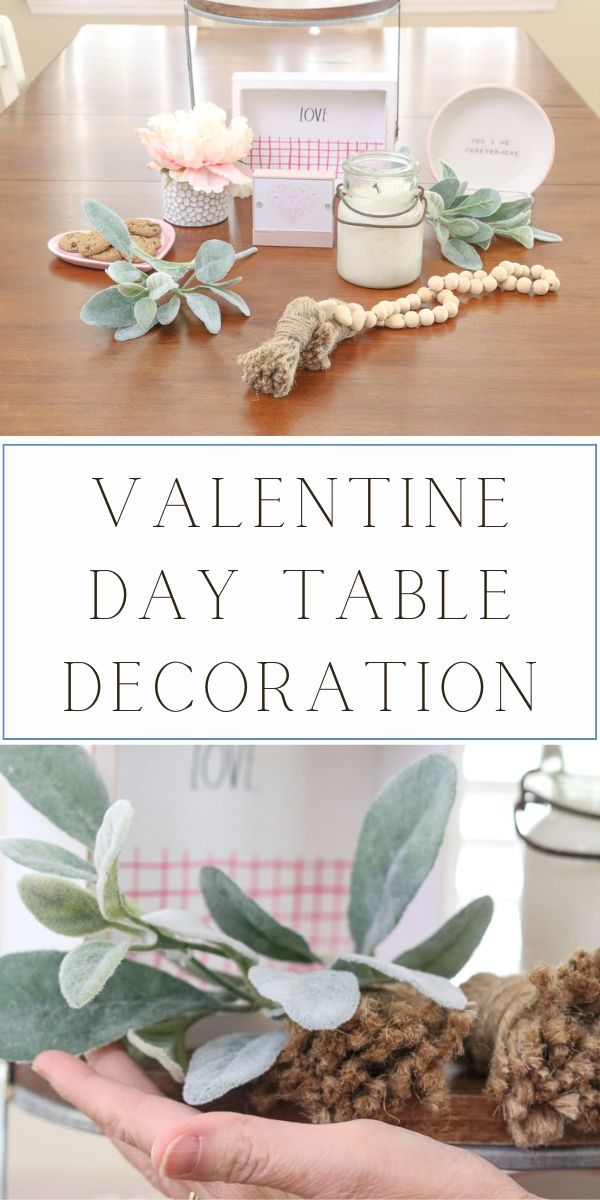 Valentine Day Table Decoration