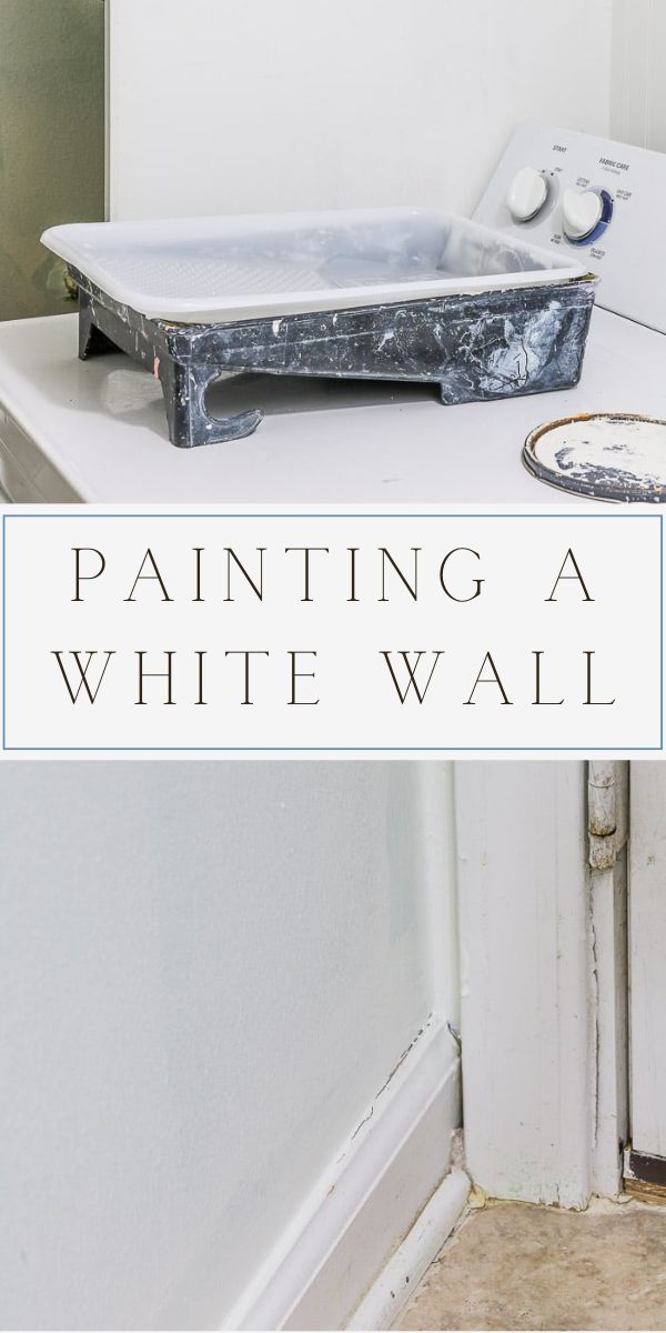 Painting a White Wall