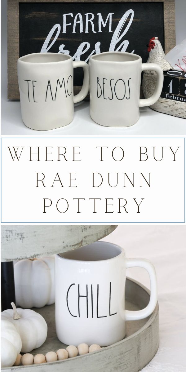 Where to buy Rae Dunn pottery