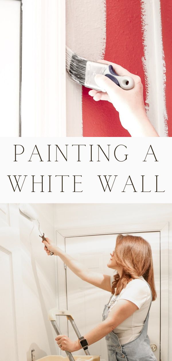HOW TO PAINT WALLS WHITE THE EASY WAY