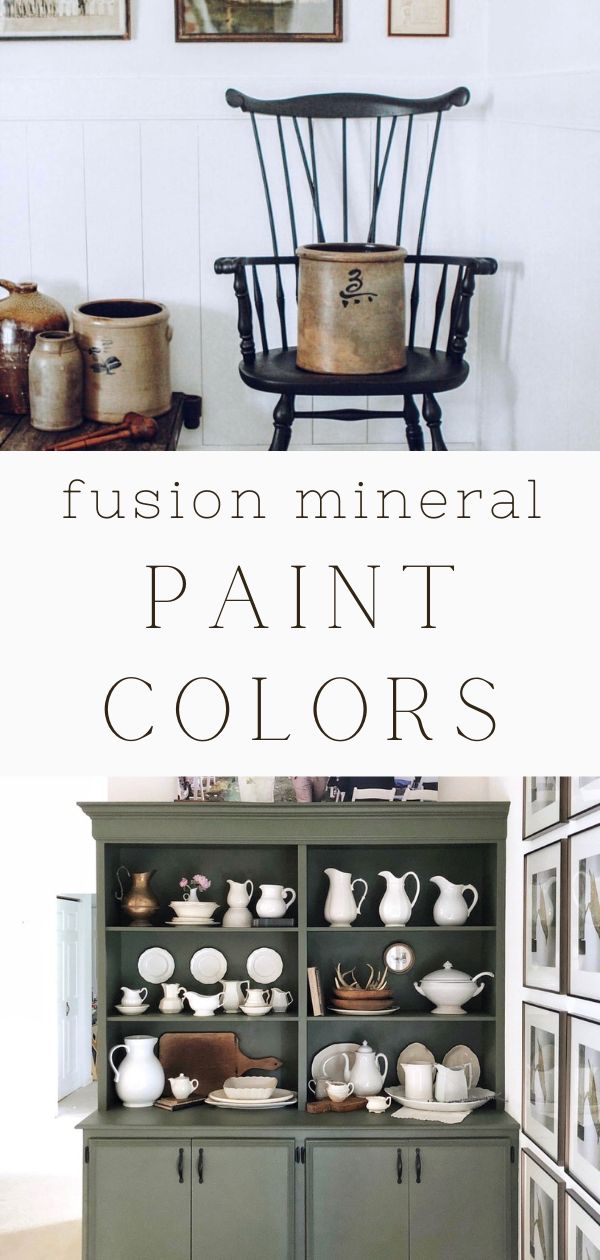 POPULAR FUSION MINERAL PAINT COLORS