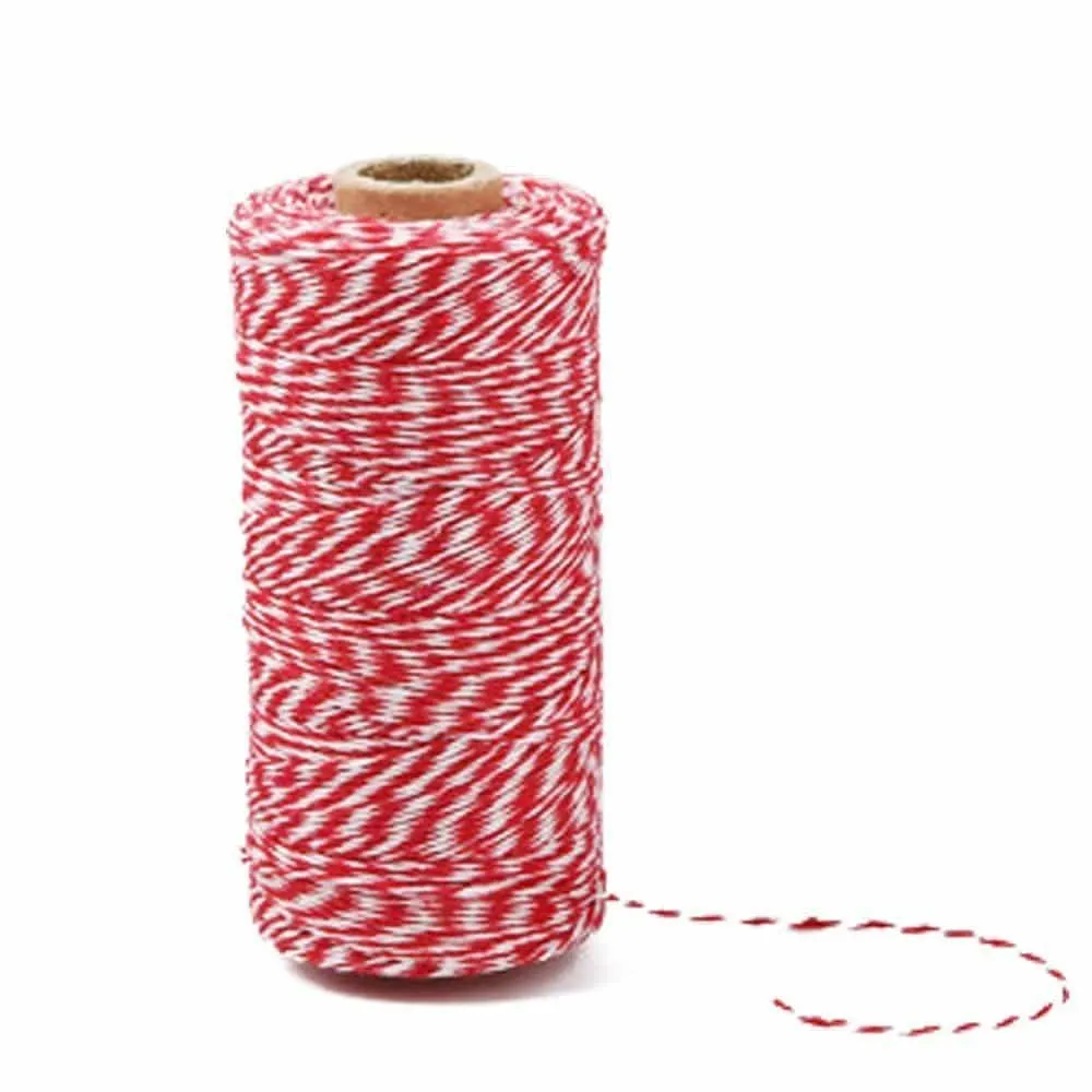 Italian Themed Dinner Party Red and White Twine