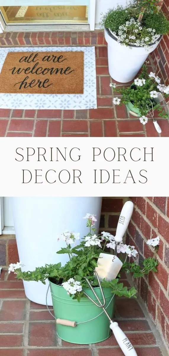 Spring porch decorating ideas