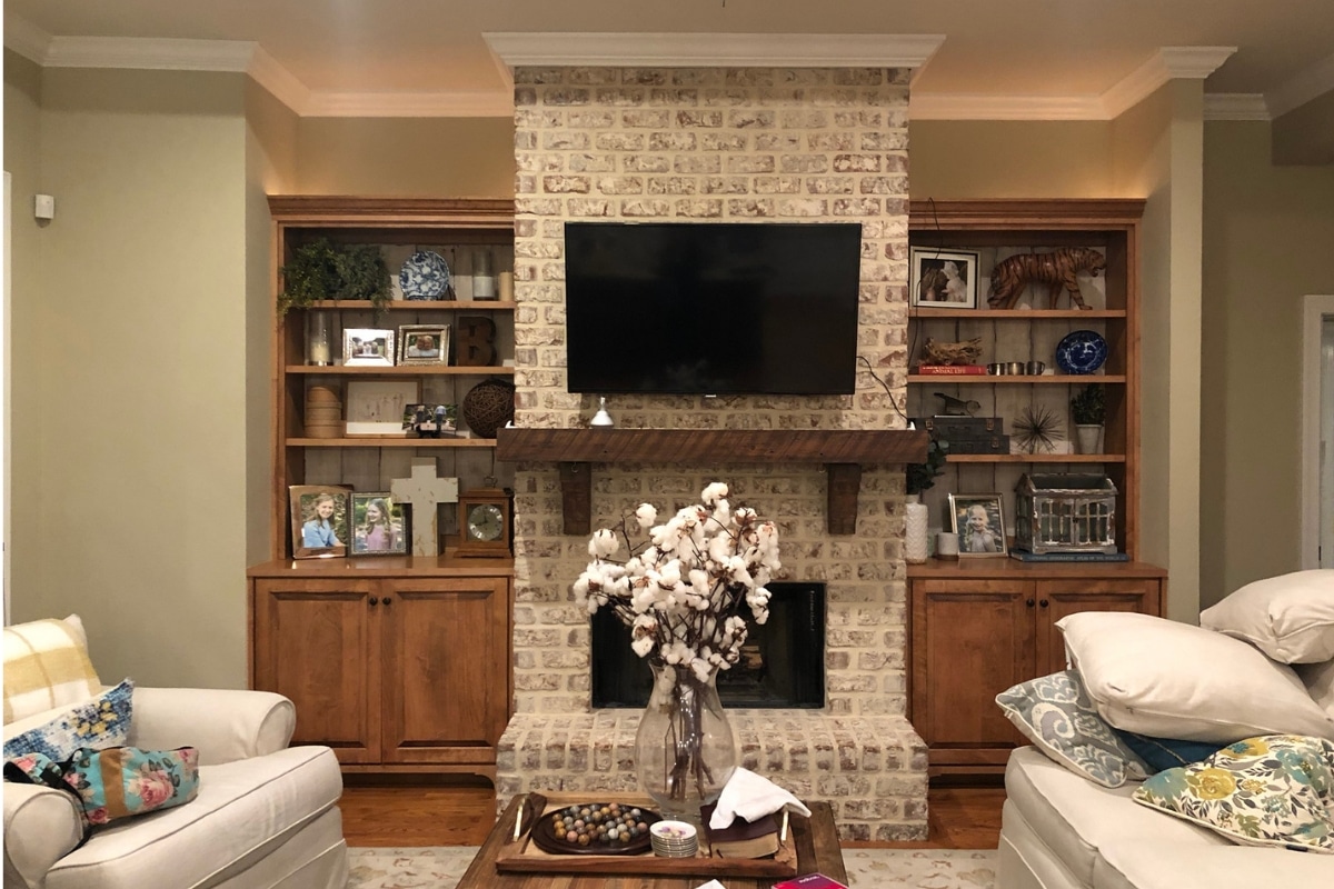 spice up your bookshelf with this cheap bookcase makeover