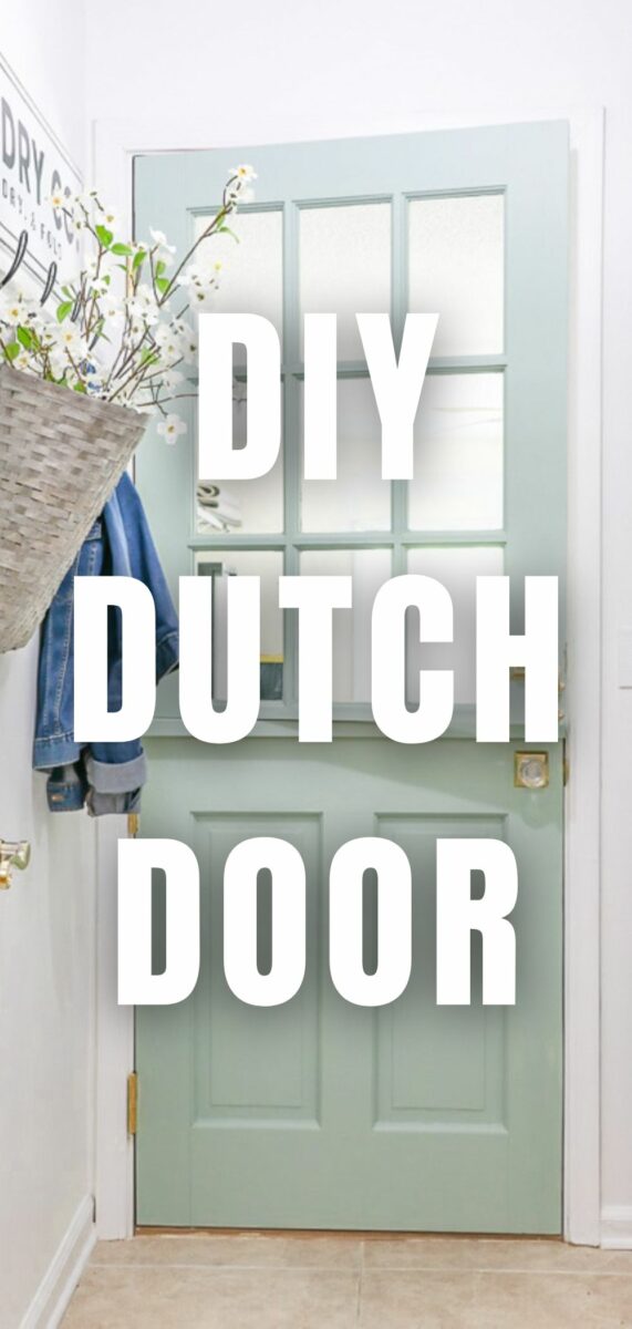 DIY DUTCH DOOR