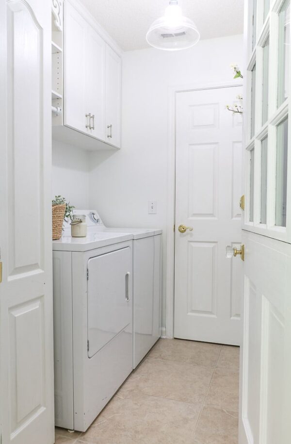 Best Small Laundry Room Makeover on a Budget