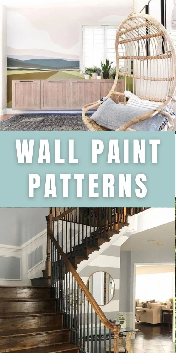 Wall paint patterns