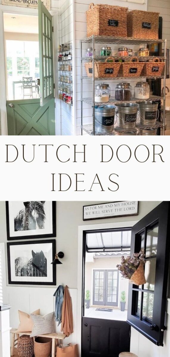 modern dutch door ideas