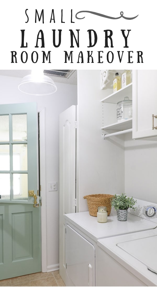 Best Small Laundry Room Makeover On A Budget