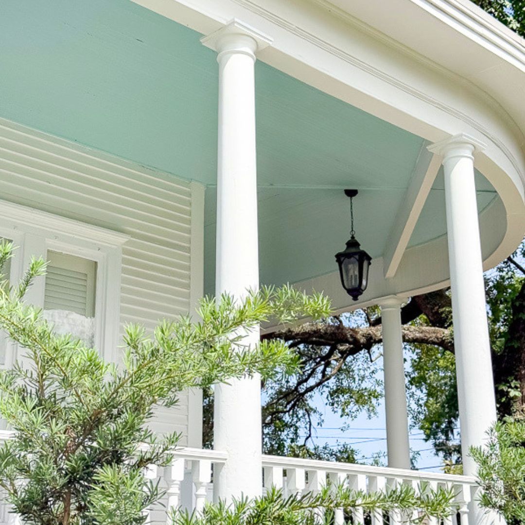 Best Haint Blue Paint Colors for Your Porch Ceiling