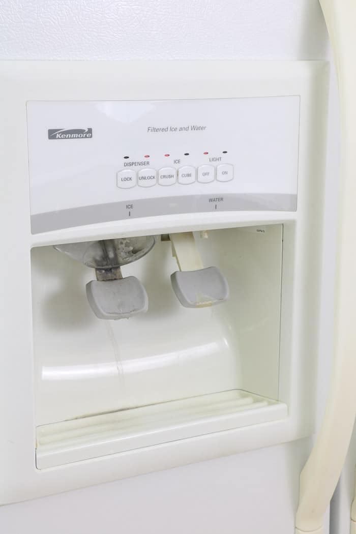 Whirlpool refrigerator water dispenser problems