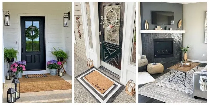 Guide to Layered Doormats  Front door rugs, Front porch mat