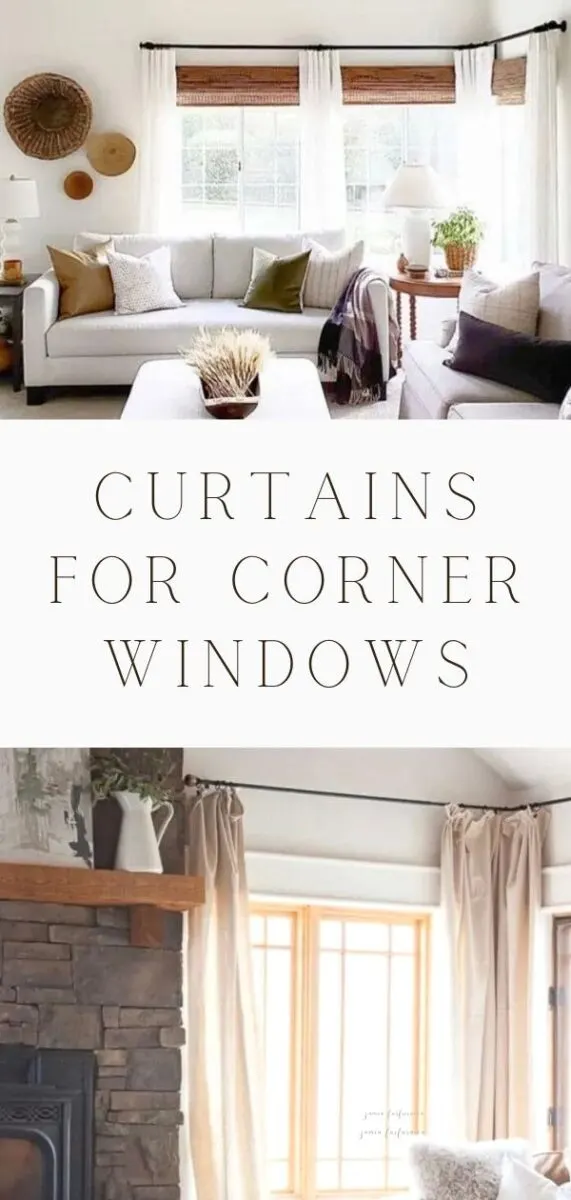 curtains for corner windows ideas