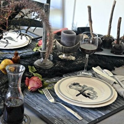 HALLOWEEN TABLE DECORATIONS - LIFE ON SUMMERHILL