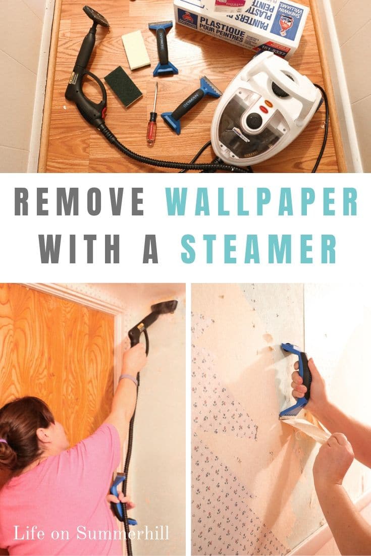 HOW TO REMOVE WALLPAPER WITH A STEAMER THE EASY WAY LIFE ON SUMMERHILL