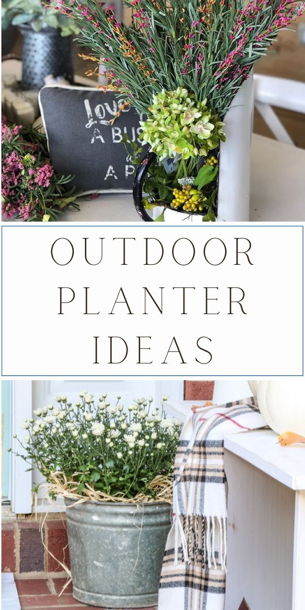 Outdoor planter ideas