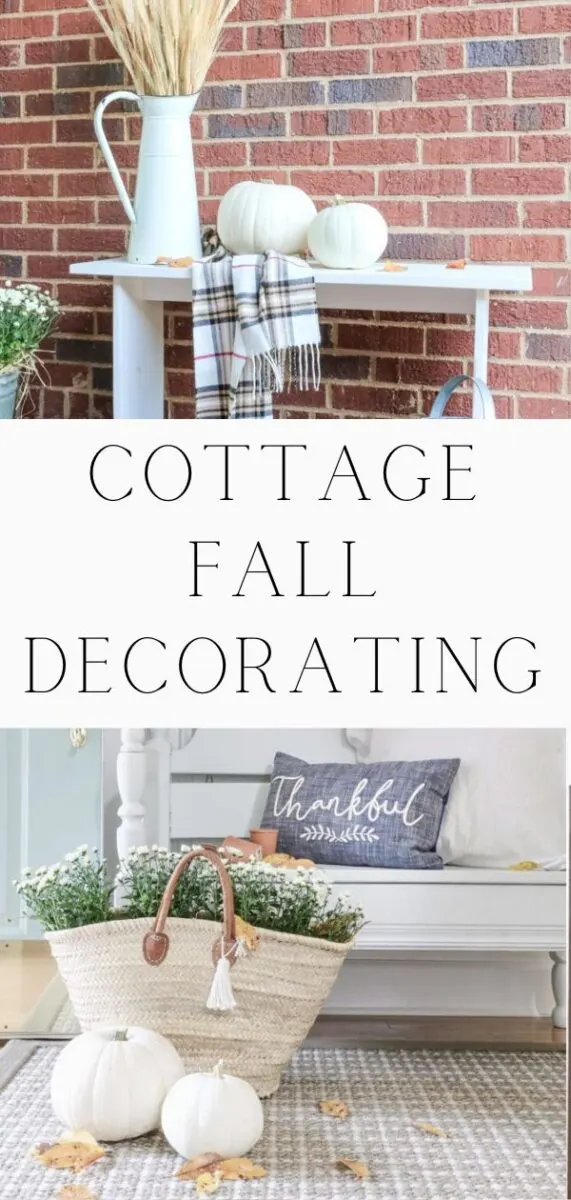 Cottage fall decorating ideas