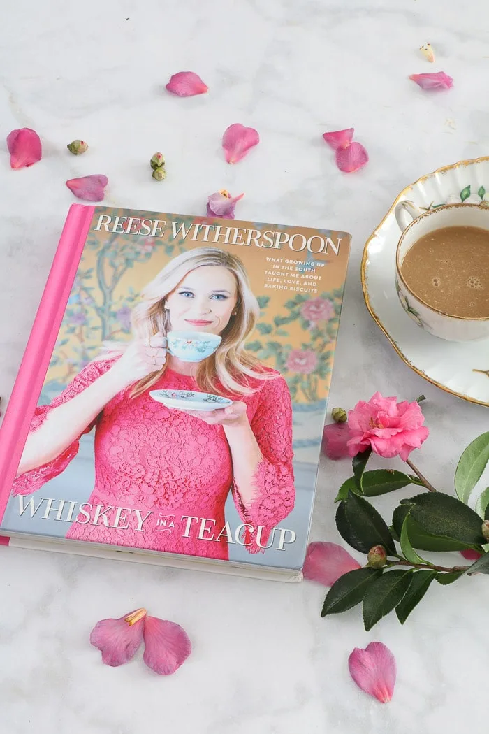 Bridal shower advice in the Reese Witherspoon book called Whiskey in a Teacup
