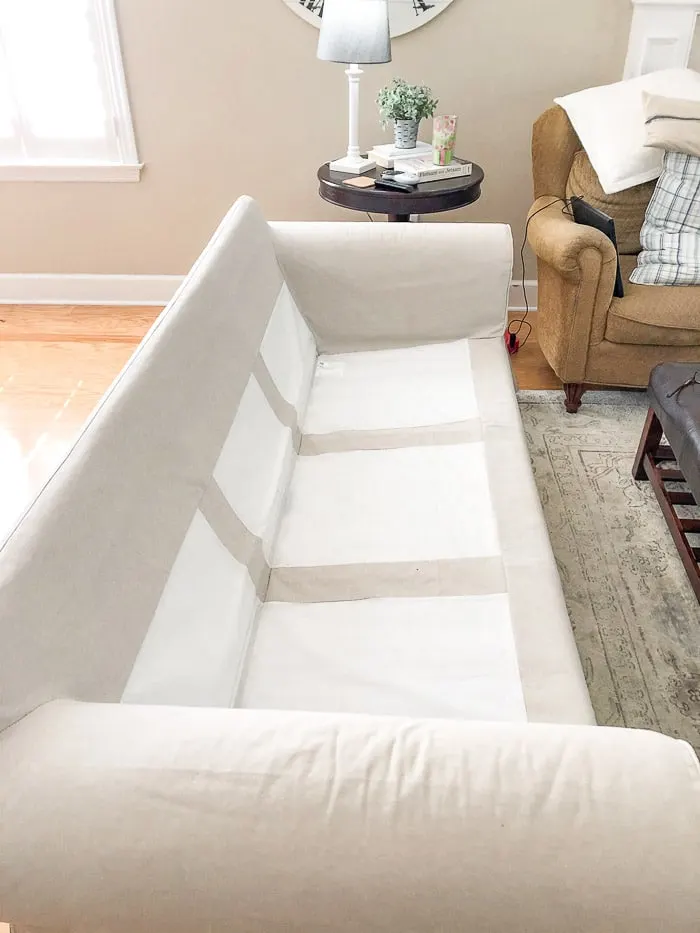 How to wash Ikea slipcovers. Remove the slipcover from the body of the slipcover.