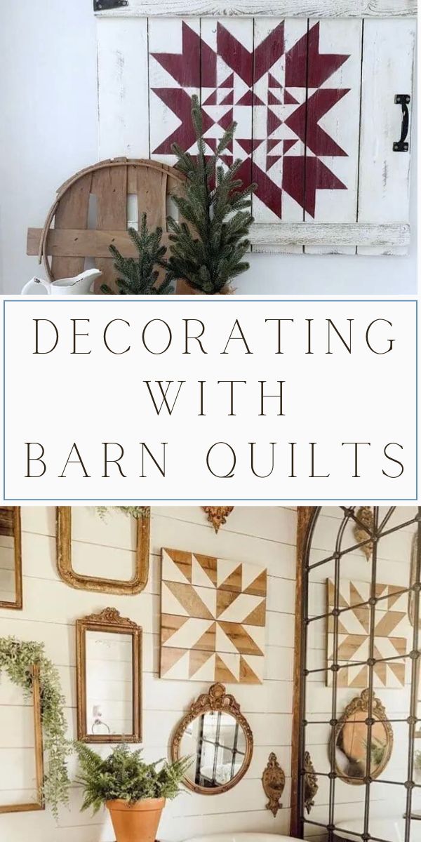 Decorating with barn quilts