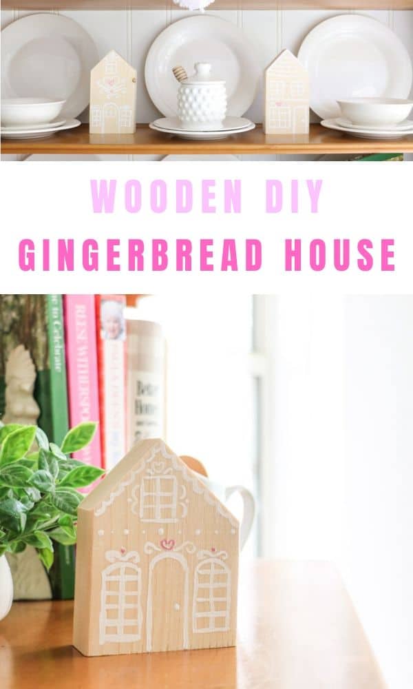 Wooden DIY Gingerbread House