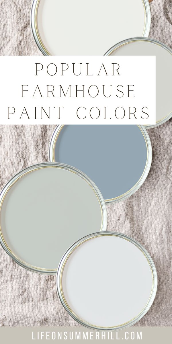 Popular farmhouse paint colors