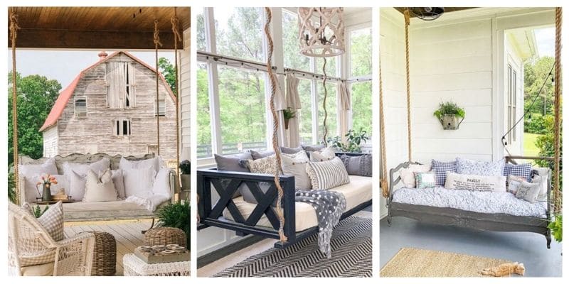 Lovely Porch Swing Bed Ideas Life On, Outdoor Swing Beds