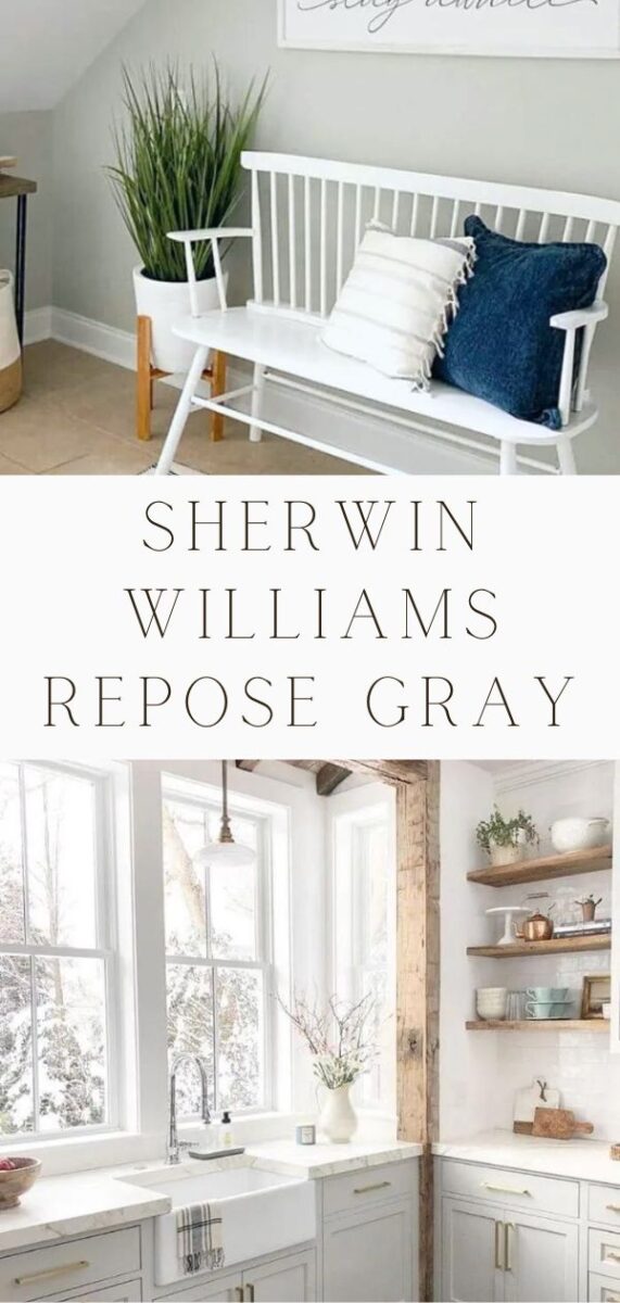 Sherwin Williams Repose Gray paint color