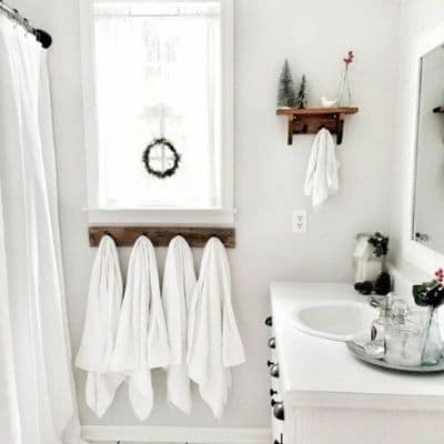 Small Bathroom Ideas Life On Summerhill, Shower Curtain Ideas For Tiny Bathrooms