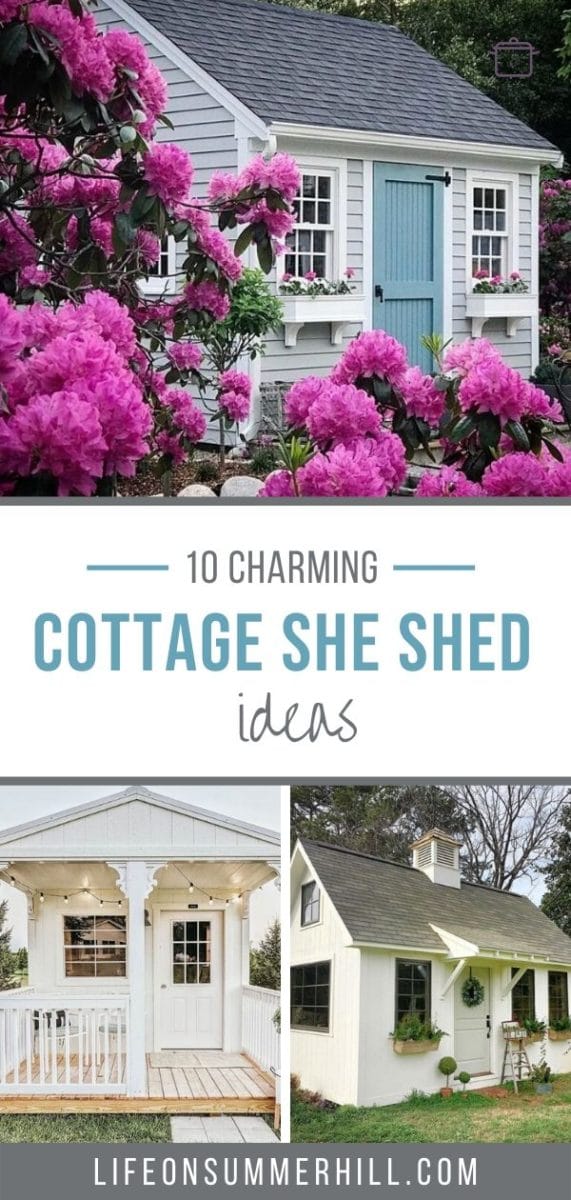 Cottage She Shed Ideas