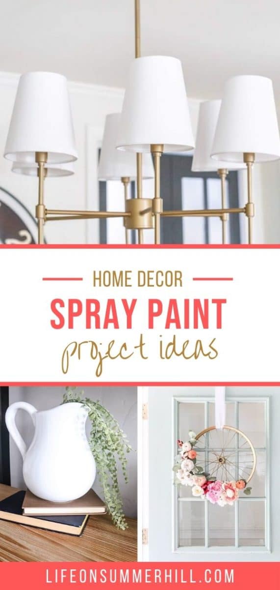 12 AMAZING AND SPRAY PAINT PROJECT IDEAS FOR YOUR HOME