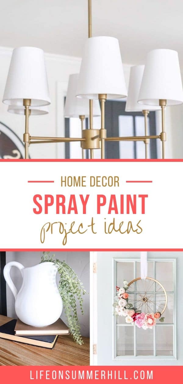 12 AMAZING AND SPRAY PAINT PROJECT IDEAS FOR YOUR HOME