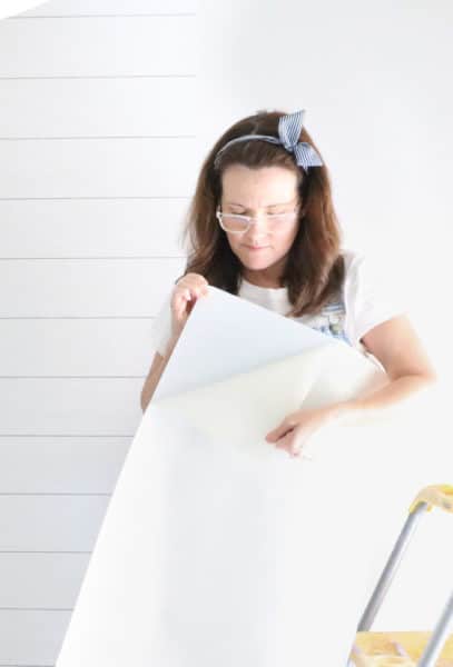 HOW TO INSTALL PEEL AND STICK WALLPAPER