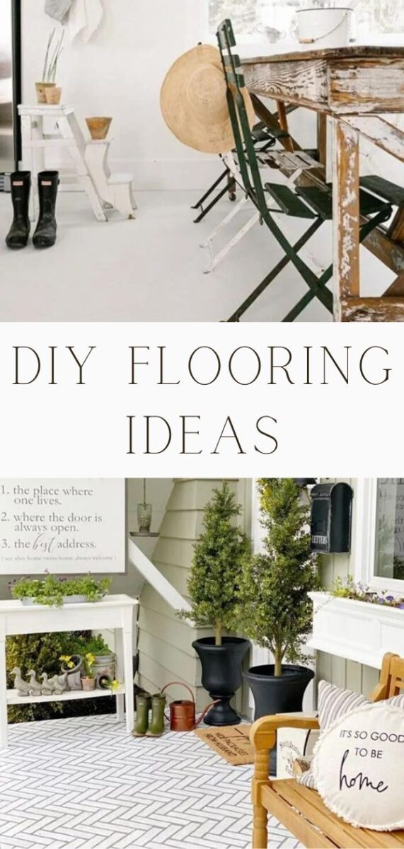 DIY flooring ideas