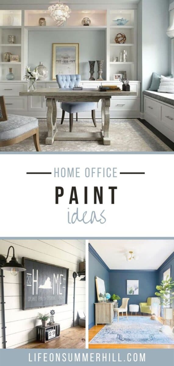 HOME OFFICE PAINT IDEAS LIFE ON SUMMERHILL