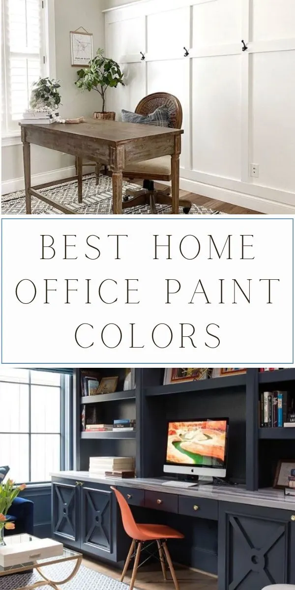 Best Home Office Paint Color Ideas