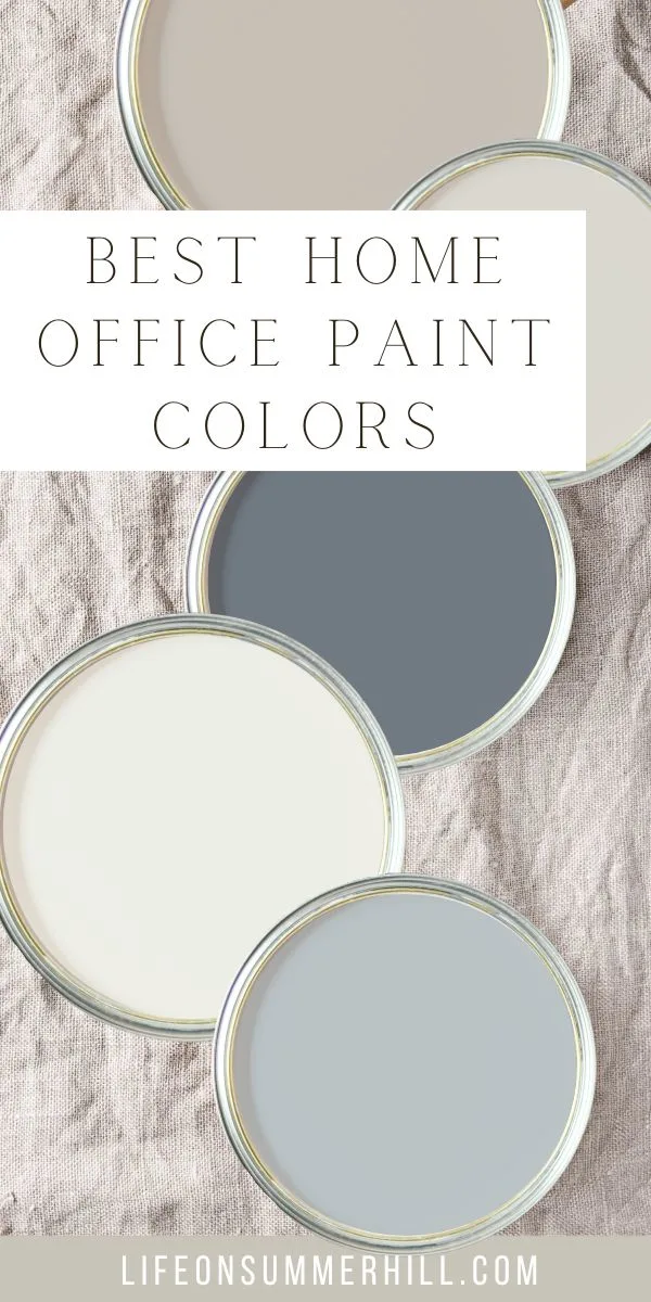 Best home office paint colors