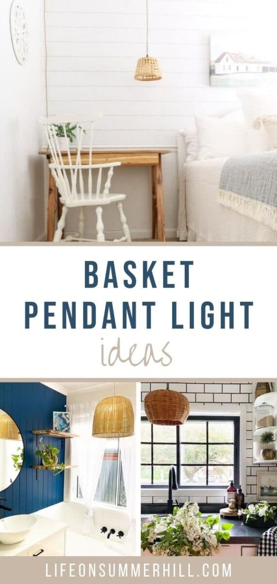 BASKET PENDANT LIGHT IDEAS