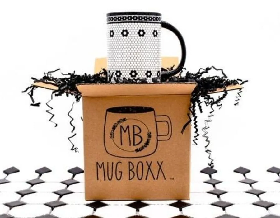 Mug Boxx subscription.  Little box filled with a beautiful mug each month.  Great gift for her or him.