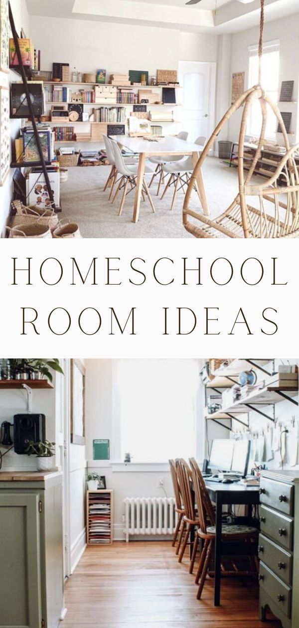 CLEVER HOMESCHOOL ROOM IDEAS FOR VITURAL SCHOOL