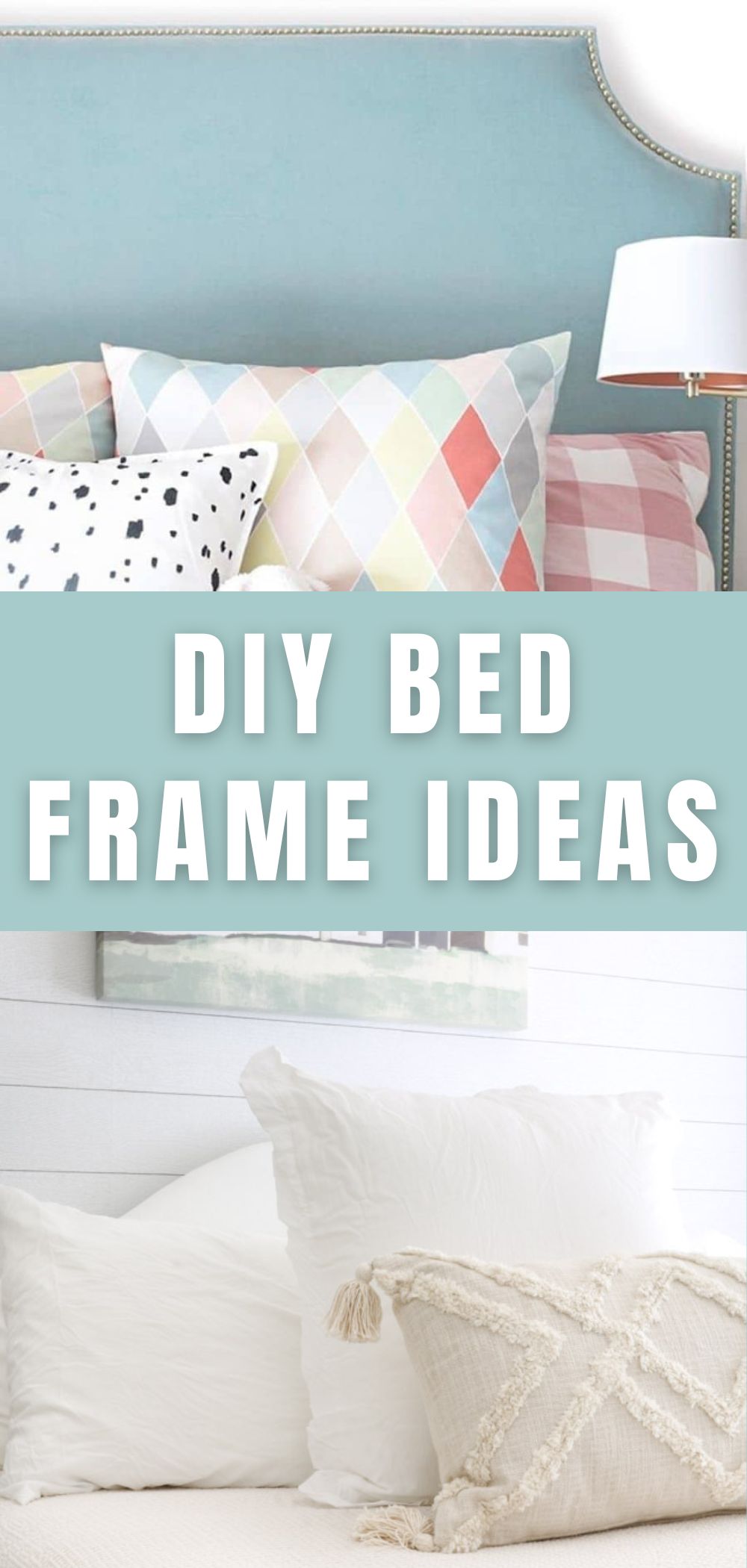 DIY BED FRAME AND HEADBOARD