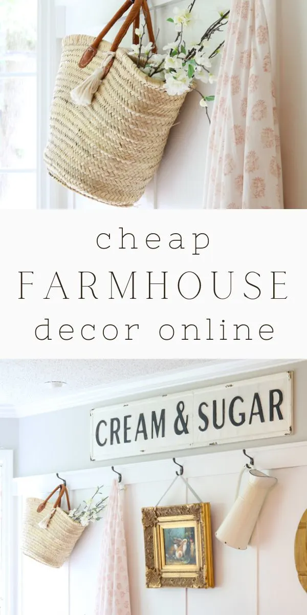 Cheap farmhouse decor online