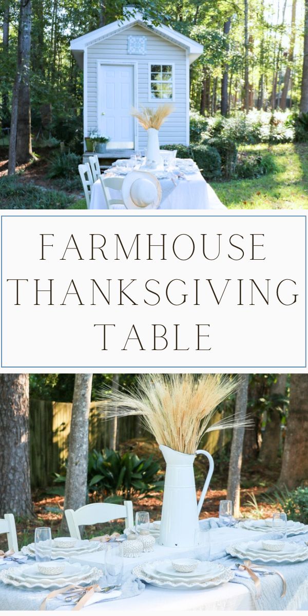 Farmhouse Thanksgiving Table